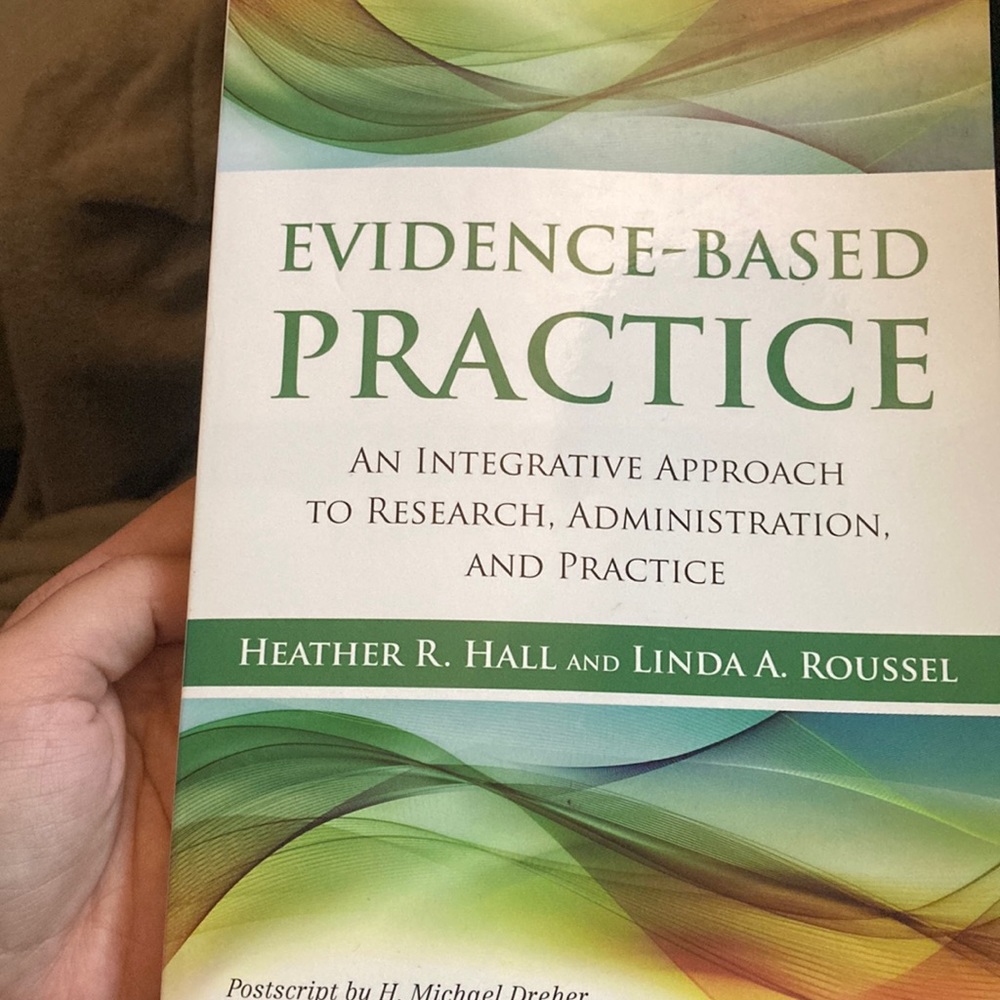 Evidence based practice text